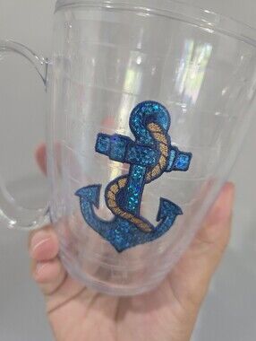 Tervis Tumbler Clear 16 oz Mug w/handle